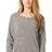 Royal Apparel 20012 Women's Triblend Long Sleeve Raglan Pullover - Tri Vintage Grey
