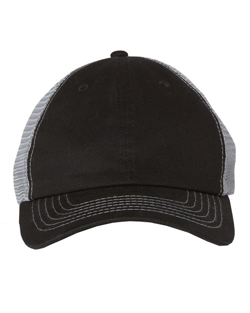 Valucap Contrast-Stitch Mesh-Back Cap - Valucap 3100 Valucap