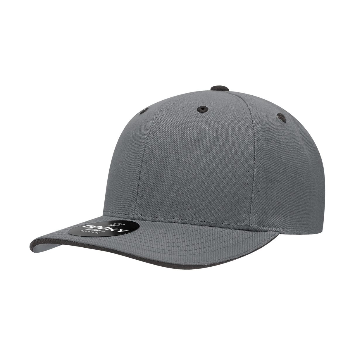 Decky 6 Panel Mid Profile Structured Sandwich Bill Cap | Decky 2003
