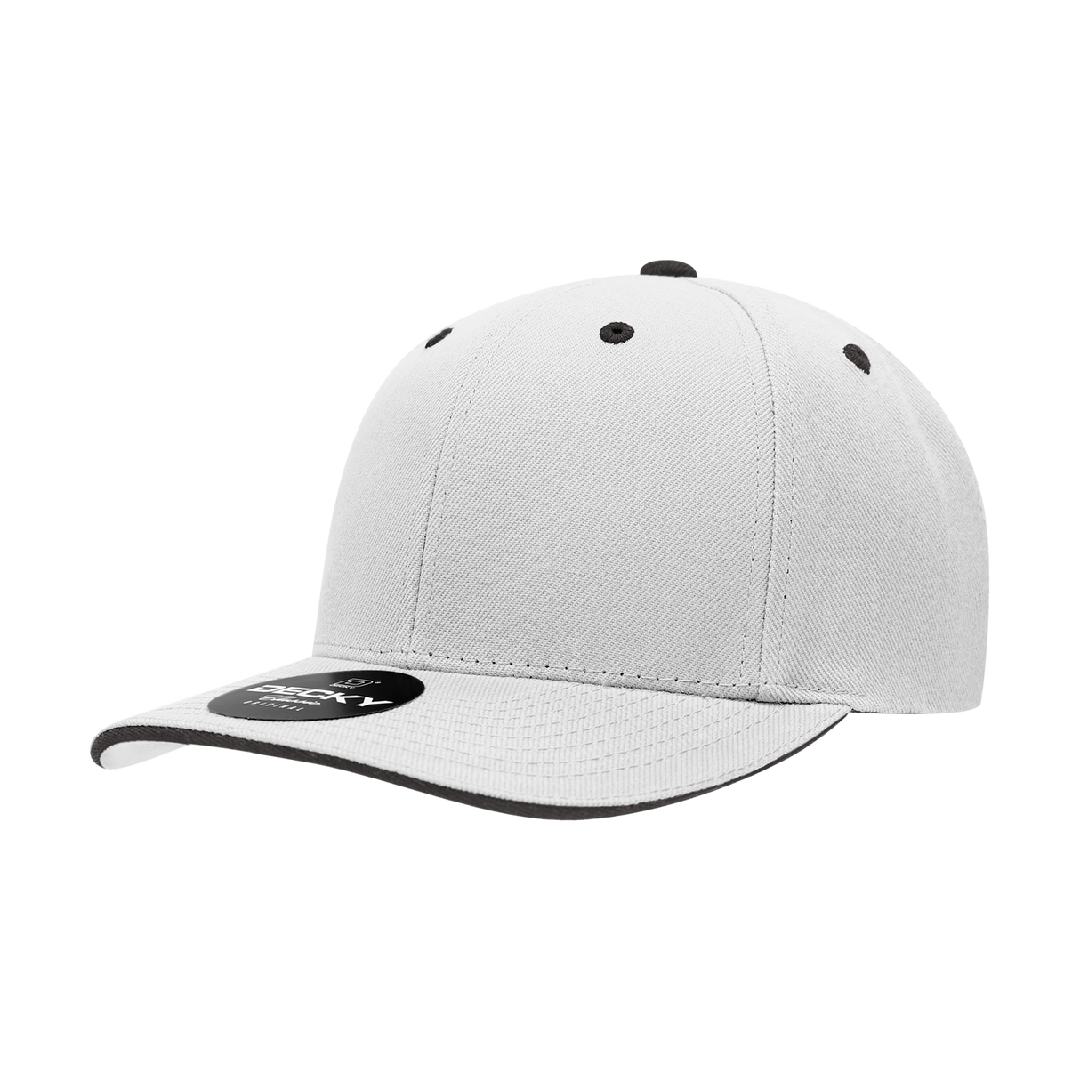 Decky 6 Panel Mid Profile Structured Sandwich Bill Cap | Decky 2003