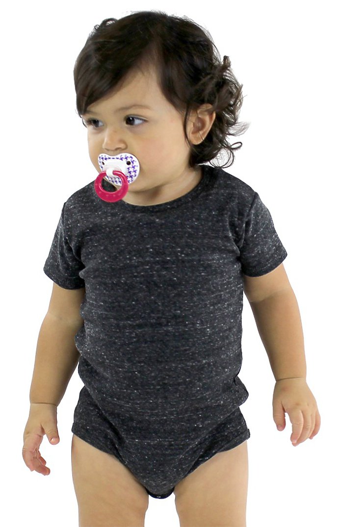 Royal Apparel 20039 Infant Triblend One Piece - Tri Onyx