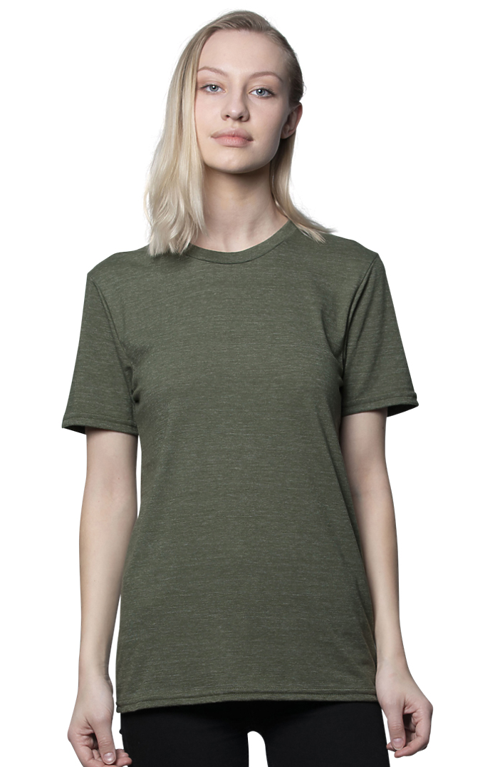 Royal Apparel 20051 Unisex Triblend Short Sleeve Tee - Tri Army