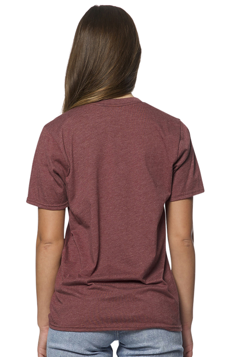 Royal Apparel 20051 Unisex Triblend Short Sleeve Tee - Tri Burgundy