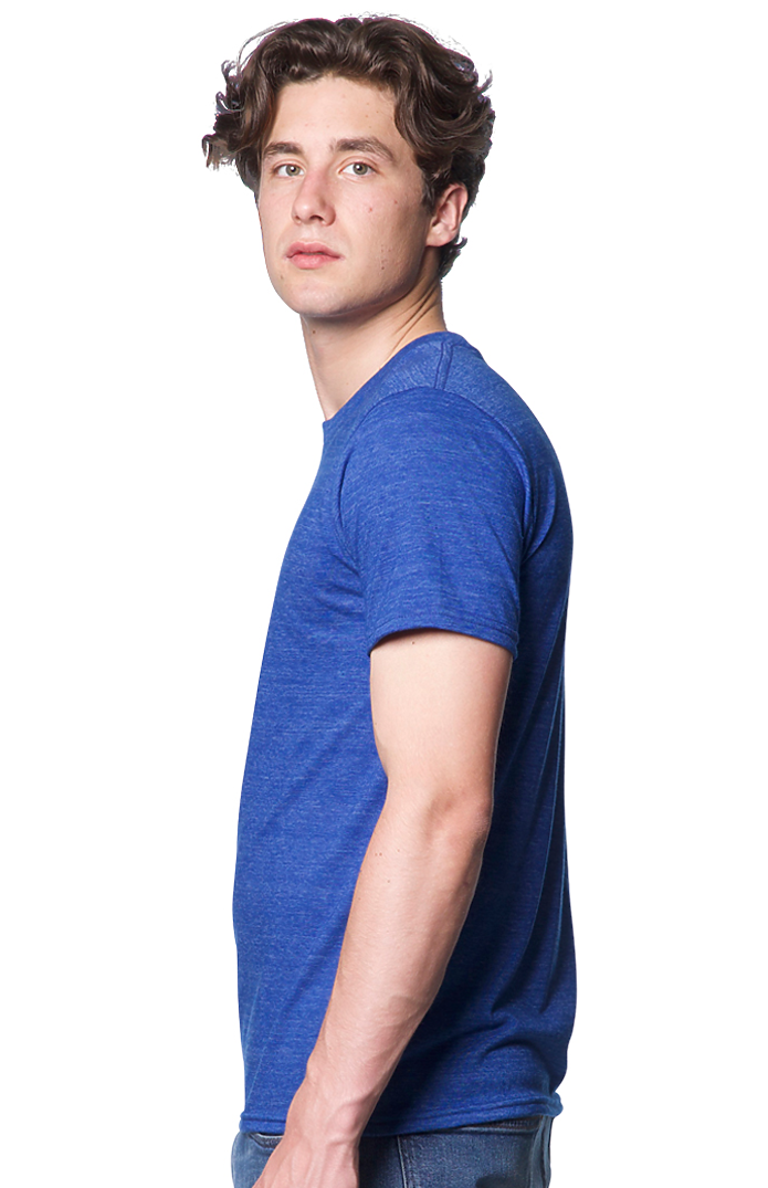 Royal Apparel 20051 Unisex Triblend Short Sleeve Tee - Tri Deep Royal