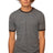 Royal Apparel 20052 Unisex Triblend Ringer Tee - Tri Vintage Grey/Tri Onyx