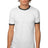 Royal Apparel 20052 Unisex Triblend Ringer Tee - Tri White / Tri Onyx