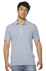 Royal Apparel 20057PD Unisex Triblend Pigment Dyed Polo - Bluestone