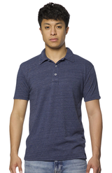 Royal Apparel 20057PD Unisex Triblend Pigment Dyed Polo - Denim Blue