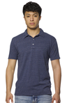 Royal Apparel 20057PD Unisex Triblend Pigment Dyed Polo - Denim Blue