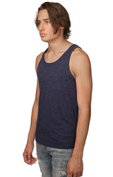 Royal Apparel 20058 Unisex Triblend Tank Top - Tri Denim Navy