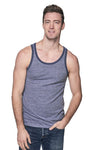 Royal Apparel 20058 Unisex Triblend Tank Top - Tri Vntg Gry / Tri Dnm Nvy