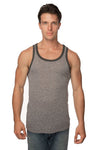 Royal Apparel 20058 Unisex Triblend Tank Top - Tri Vintage Grey/Tri Onyx