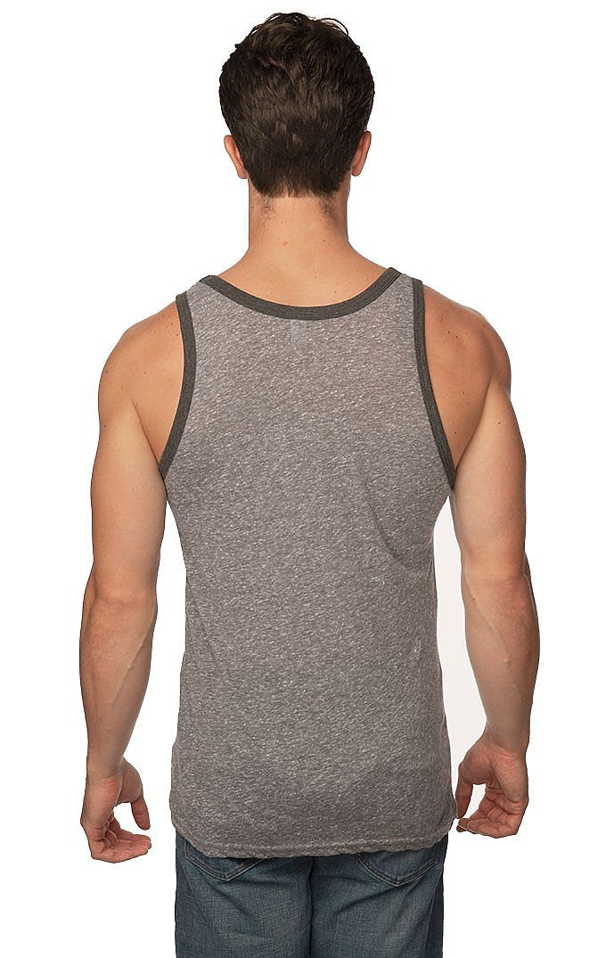 Royal Apparel 20058 Unisex Triblend Tank Top - Tri Vintage Grey/Tri Onyx