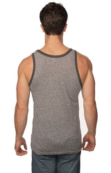 Royal Apparel 20058 Unisex Triblend Tank Top - Tri Vintage Grey/Tri Onyx