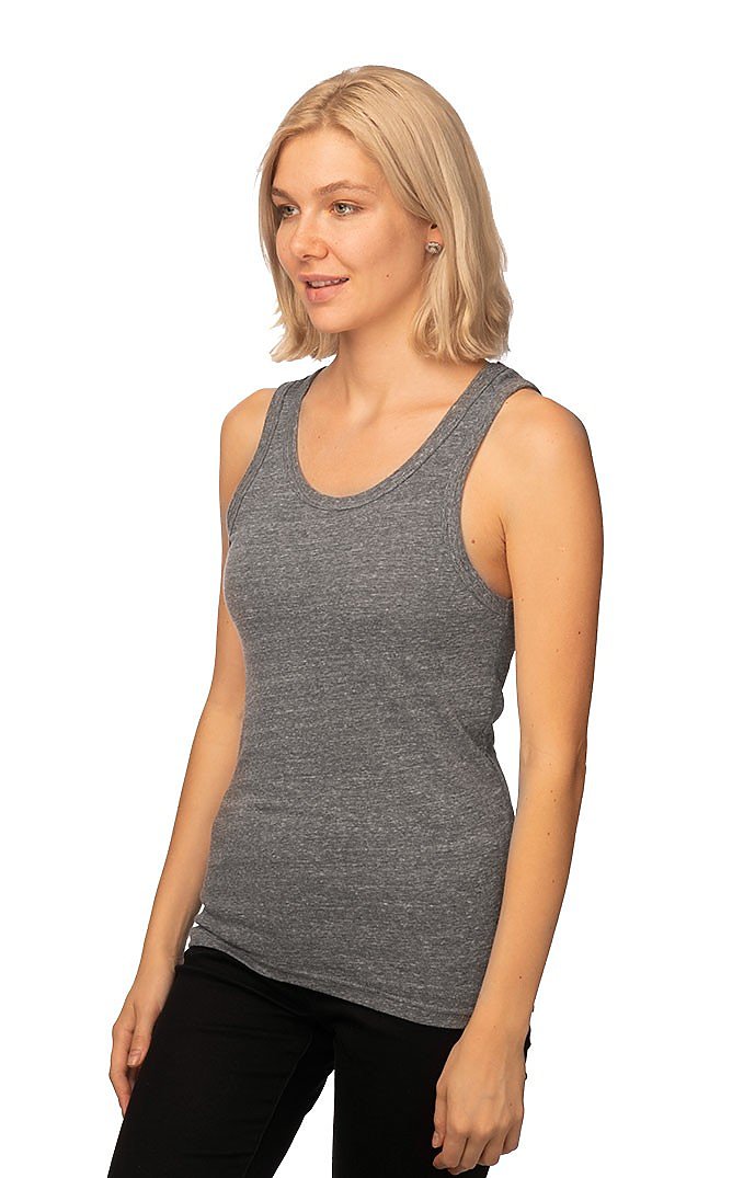 Royal Apparel 20058 Unisex Triblend Tank Top - Tri Vintage Grey