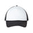 Valucap Foam Mesh-Back Trucker Cap - Valucap VC700 Valucap White/ Black Adjustable