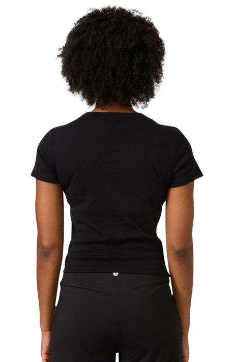 Royal Apparel 2011 Womens Rib Crop Tee - Black