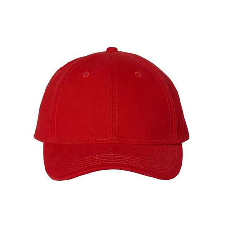 Valucap Structured Cap - Valucap AH30 Valucap Red Adjustable