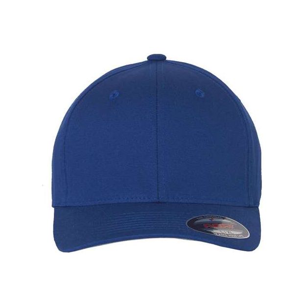 Flexfit V-Flexfit® Cotton Twill Cap - Flexfit 5001 Flexfit Royal Blue S/M