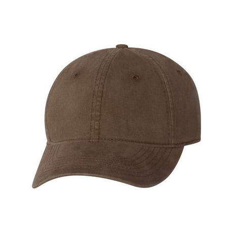 Valucap Unstructured Cap - Valucap AH35 Valucap Brown Adjustable