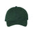 Valucap Unstructured Cap - Valucap AH35 Valucap Dark Green Adjustable
