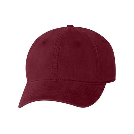 Valucap Unstructured Cap - Valucap AH35 Valucap Maroon Adjustable