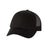 Valucap Mesh-Back Twill Trucker Cap - Valucap VC400 Valucap Black Adjustable