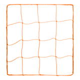 2.5 MM OFFICIAL SIZE SOCCER NET ORANGE