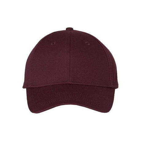 Valucap Chino Cap - Valucap VC600 Valucap Maroon Adjustable