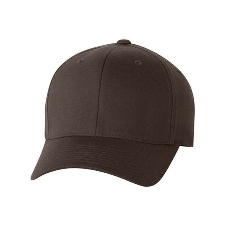 Flexfit Cotton Blend Cap - Flexfit 6277 Flexfit Brown S/M