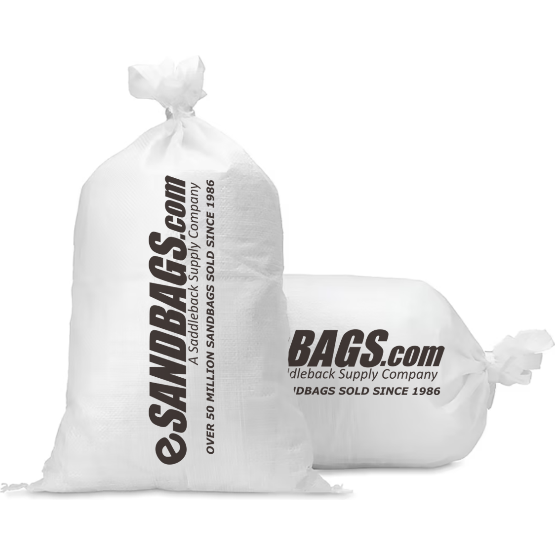 Empty Sandbags - UV Treated Sand Bags for Sandbagging and Flood Control eSandbags