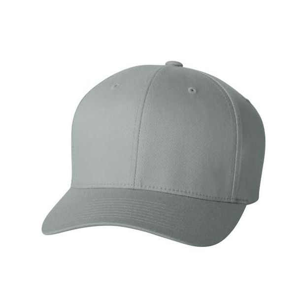 Flexfit Cotton Blend Cap - Flexfit 6277 Flexfit Grey S/M