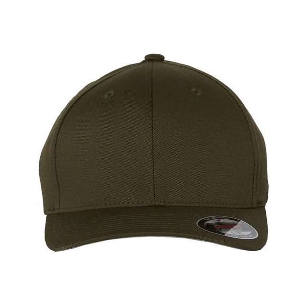 Flexfit Cotton Blend Cap - Flexfit 6277 Flexfit Olive S/M