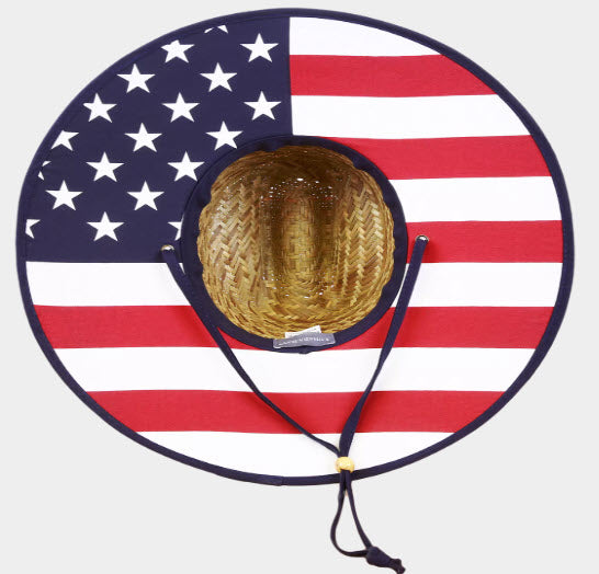 Decky Mat Straw Lifeguard Hat | Decky 528