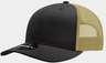 Decky 6 Panel Mid Profile Structured Cotton Blend Trucker | Decky 6021