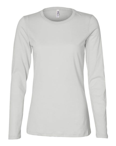 BELLA + CANVAS Women’s Relaxed Jersey Long Sleeve Tee - BELLA + CANVAS 6450 BELLA + CANVAS