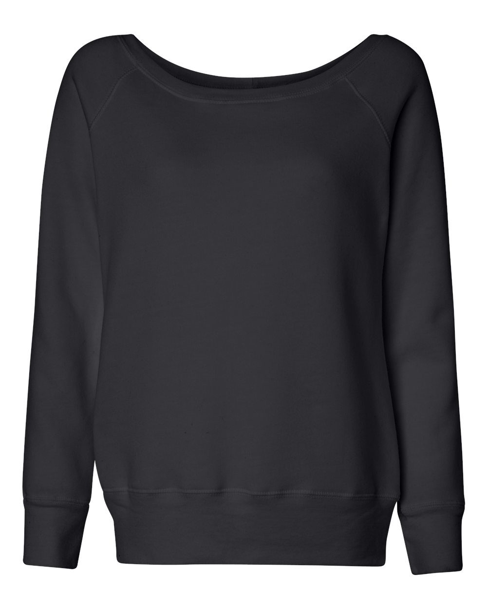 Bella + Canvas 7501 Women’s Sponge Fleece Wide Neck Sweatshirt