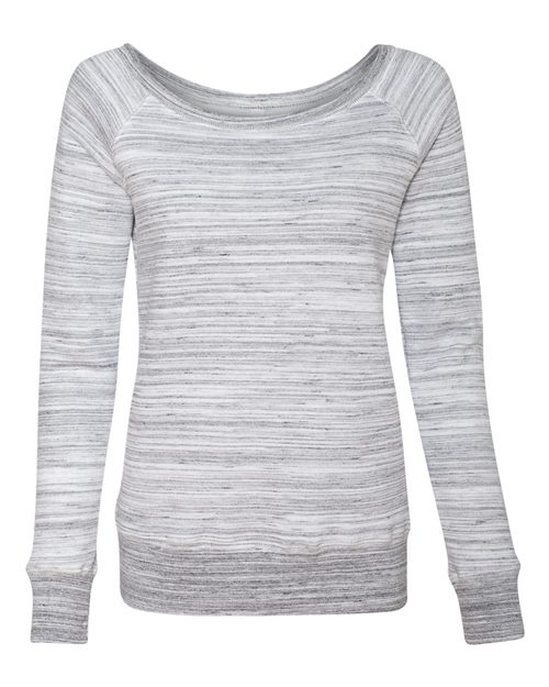 BELLA + CANVAS Women’s Sponge Fleece Wide Neck Sweatshirt - BELLA + CANVAS 7501 BELLA + CANVAS