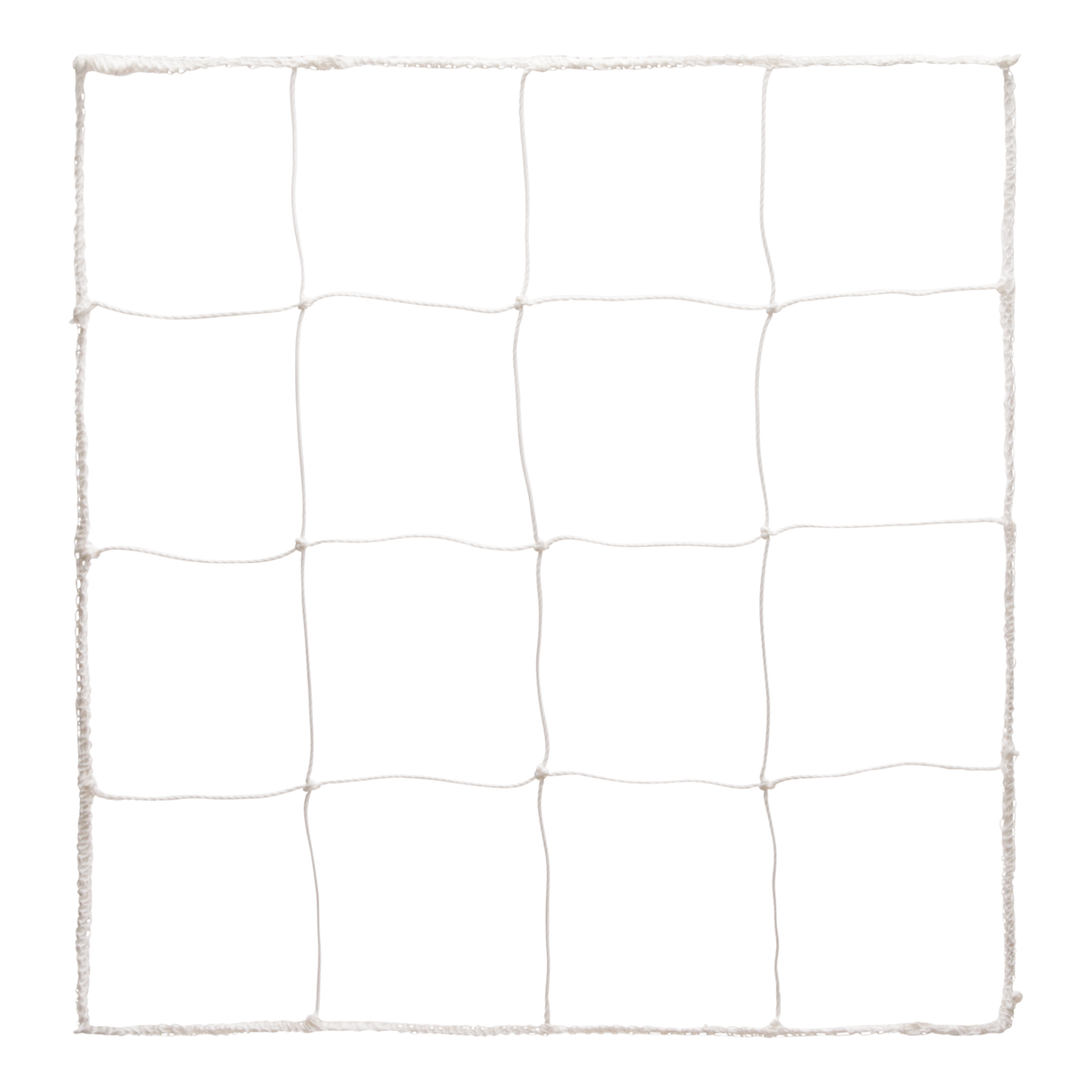 3.0 MM OFFICIAL SIZE SOCCER NET WHITE