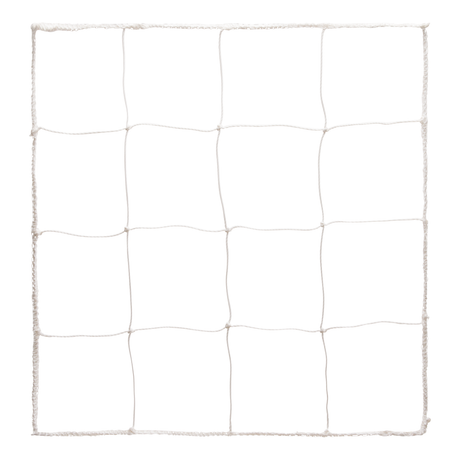 3.0 MM OFFICIAL SIZE SOCCER NET WHITE