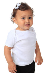 Royal Apparel 2031ORG Infant Organic Lapover Tee - Salt