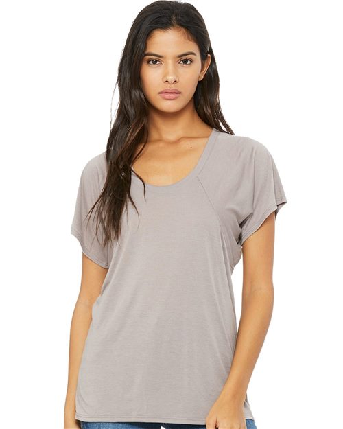 BELLA + CANVAS Women’s Flowy Raglan Tee - BELLA + CANVAS 8801 BELLA + CANVAS