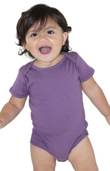 Royal Apparel 2032ORG Infant Organic One Piece - Eggplant