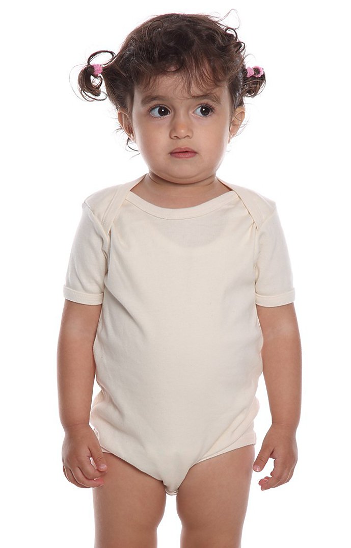 Royal Apparel 2032ORG Infant Organic One Piece - Natural