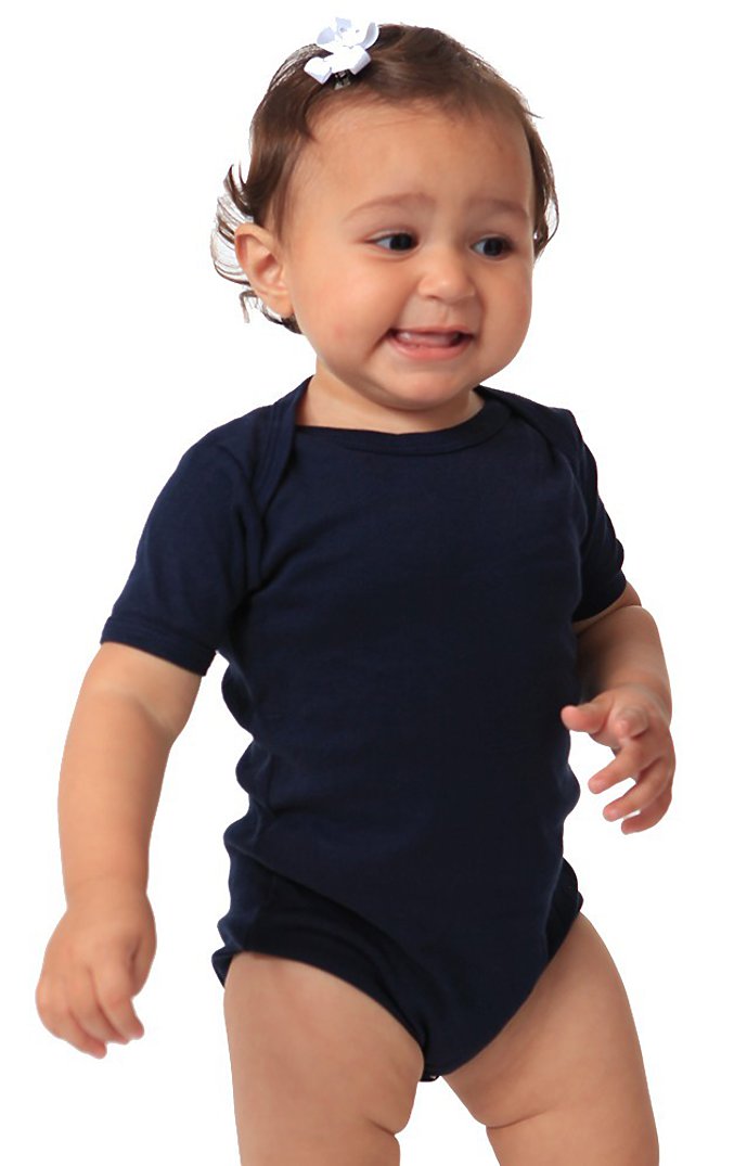 Royal Apparel 2032ORG Infant Organic One Piece - Ocean
