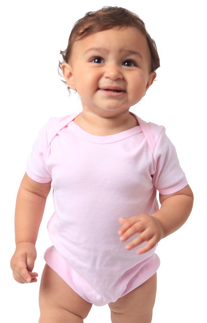 Royal Apparel 2032ORG Infant Organic One Piece - Rose Pink