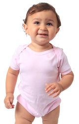 Royal Apparel 2032ORG Infant Organic One Piece - Rose Pink