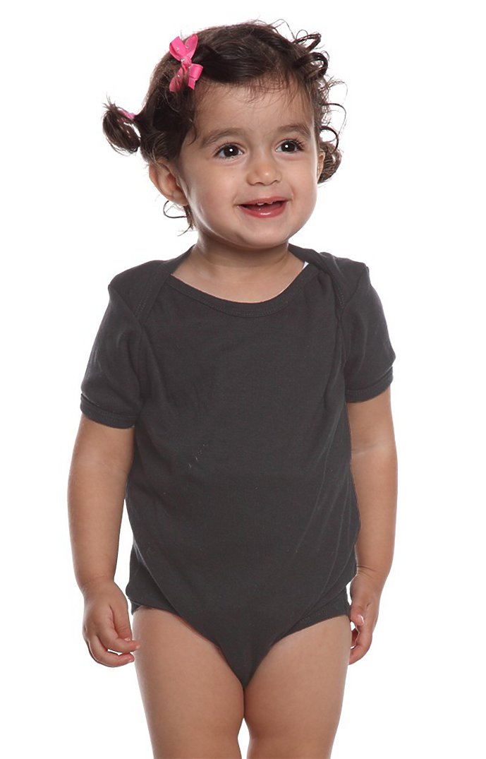 Royal Apparel 2032ORG Infant Organic One Piece - Slate