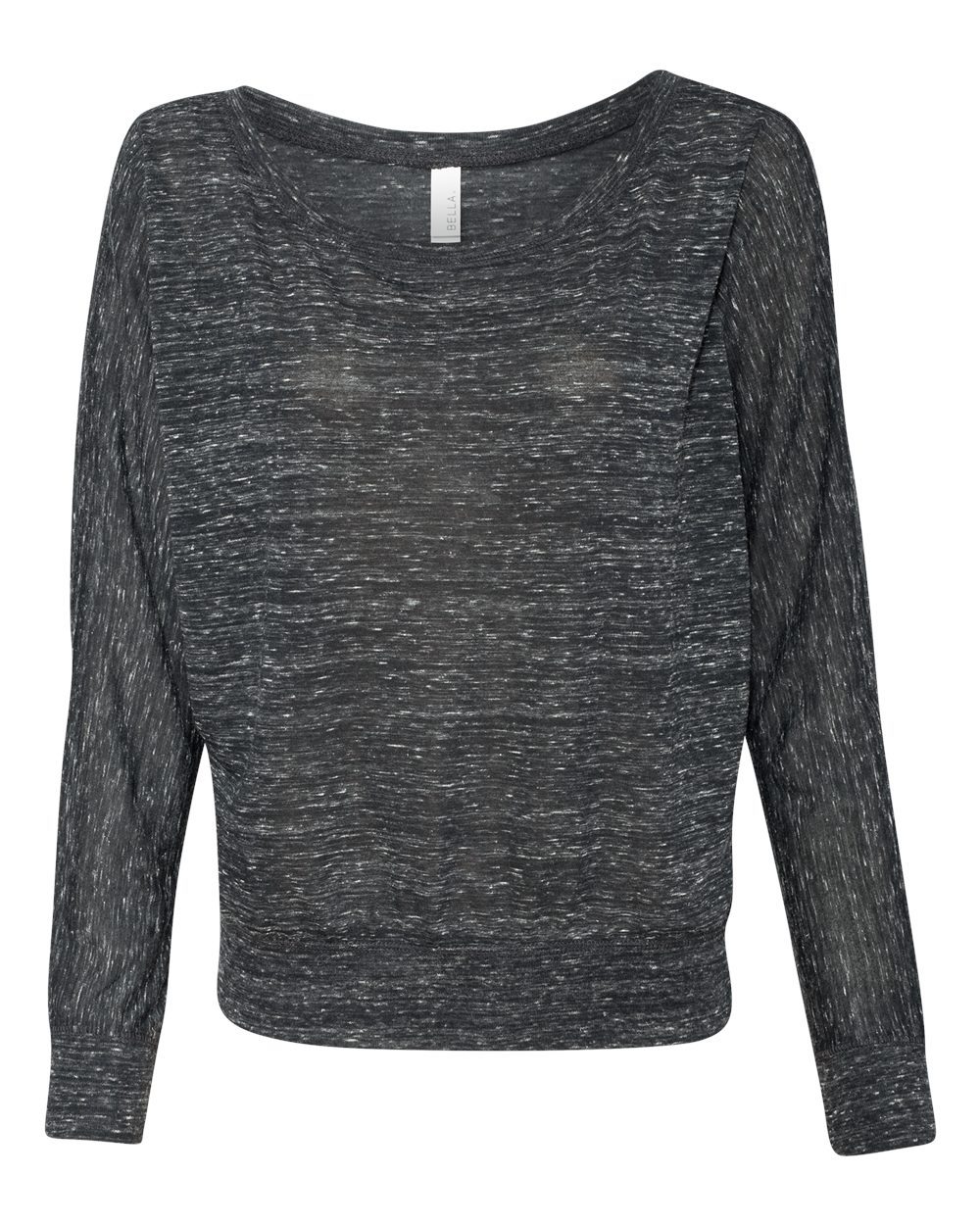 Bella + Canvas 8850 Women’s Flowy Off Shoulder Long Sleeve Tee