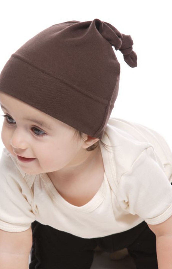 Royal Apparel 2033ORG Infant Organic Hat - Bark